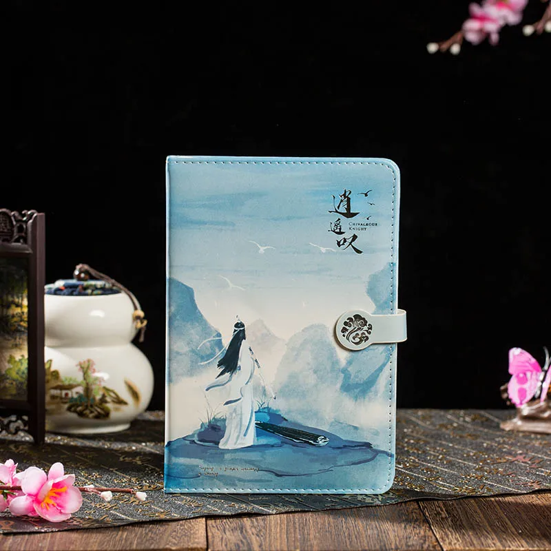 Аниме МО дао цу Ши Косплей Untamed Wei Wuxian Lan Wangji A5 Pu ноутбук вечерние подарки для