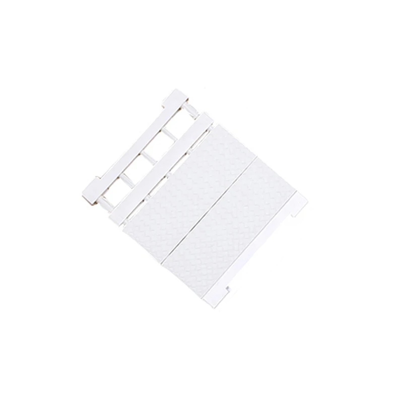 White 30-40cm Регулируемый шкаф, органайзер для хранения полка настенная кухонная стойка пространство 1 шт 4 цвета - Цвет: White 30-40cm