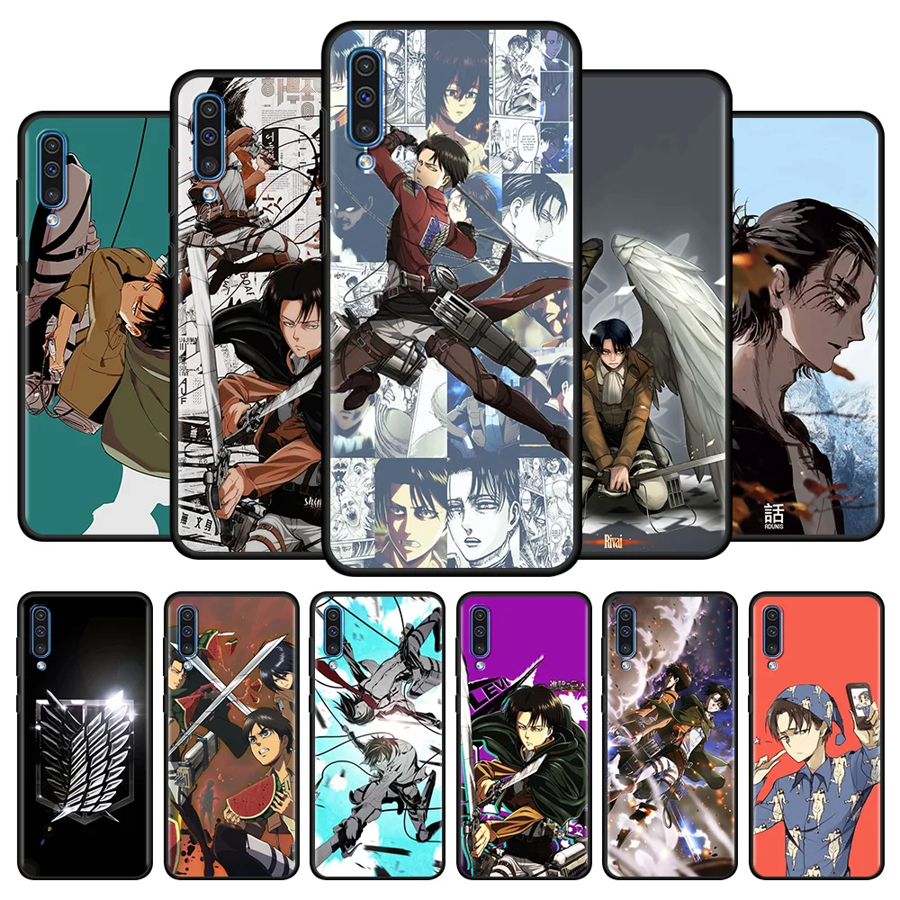 

For Samsung A50 A10 A70 M51 M31 M31s M30s M32 M62 M21 M22 M52 A30 A30s M01 M11 M12 A20 A20s A20e Capa Attack On Titan Anime