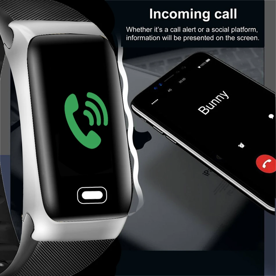 Смарт-Браслет Смарт-часы для мужчин android IOS водонепроницаемый смарт-Браслет