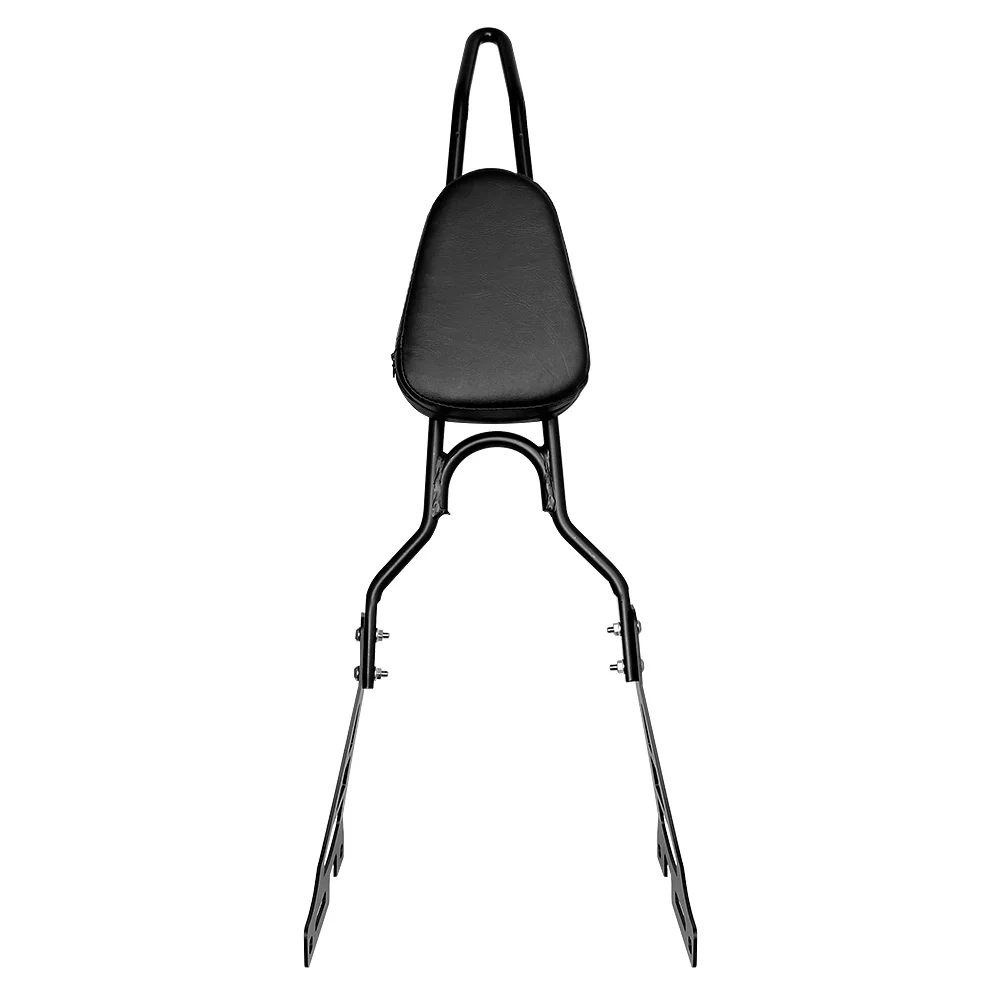 Черная задняя спинка для мотоцикла с подушкой Harley Sportster XL 883 1200 2004 2020 19 18|backrest sissy