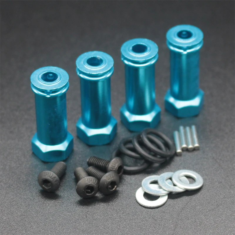 Усиленный алюминиевый адаптер с шестигранным креплением для колес 4 шт. 12 мм