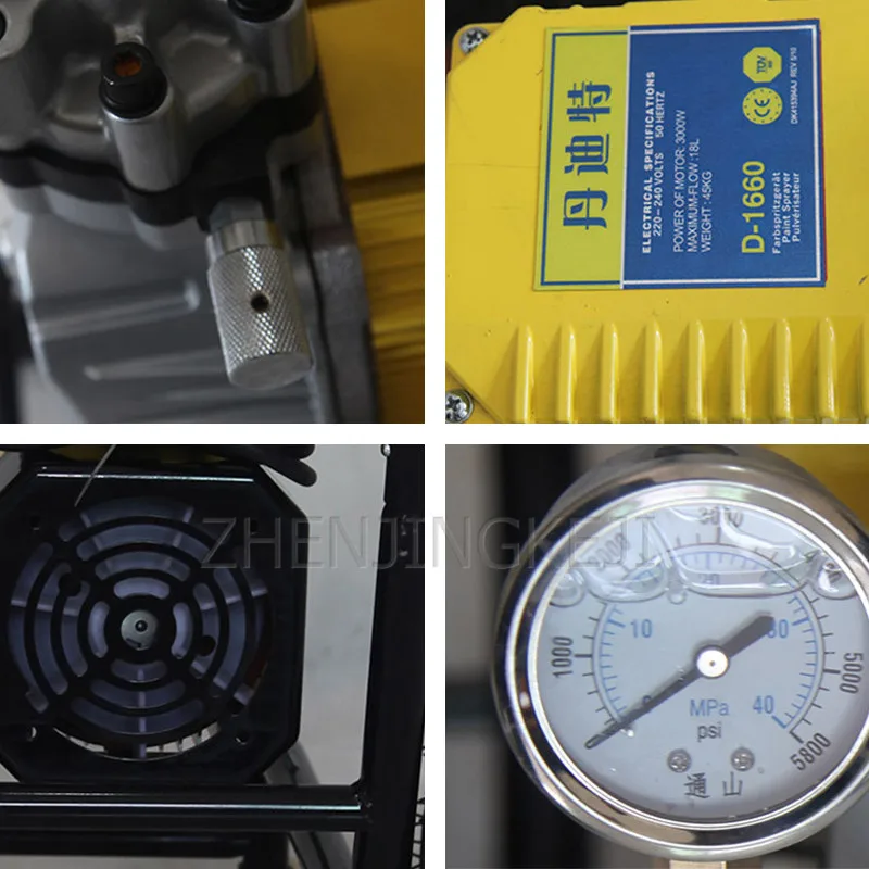 

Electric Spraying Machine High Pressure Airless Spraying Machine Spray Latex Paint Coating Paint Diaphragm Spray Paint Equipment