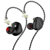 studio earphone inner ear earbuds with a dynamic and six balanced armature drivers high resolution hifi monitor earpiece