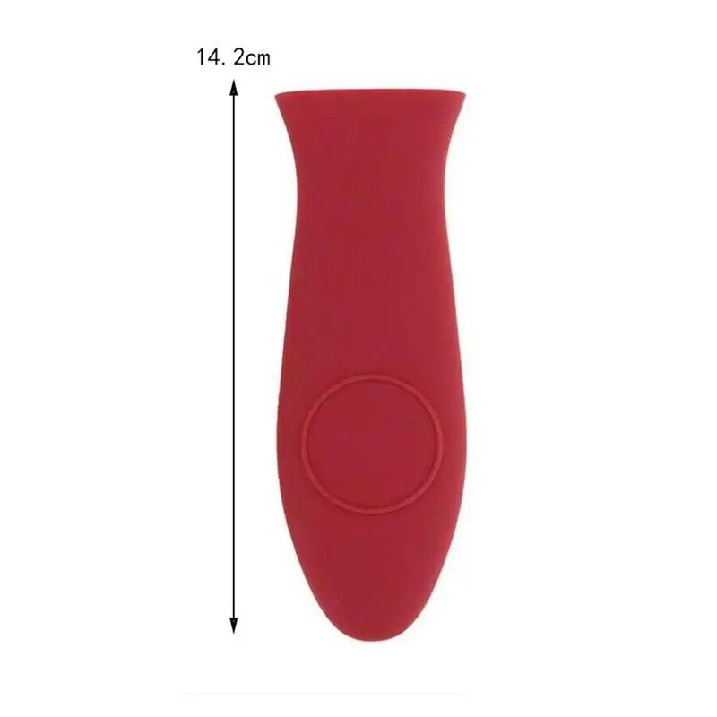 

Thickened Silicone Anti-scalding Pot Handle Cover Heat Insulation Anti-scalding Cover Non-slip Handle Cover Wok Soft H6H6