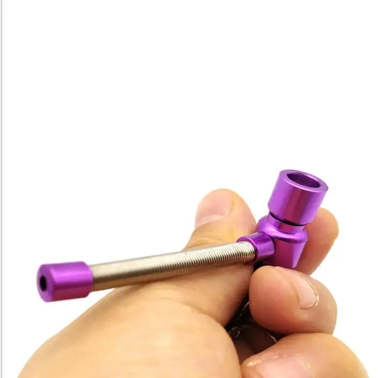 Творческий Весна Портативный Трубы курительная трубка брелок труба Съемный для