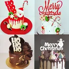 Рождественская елка с рисунком деда мороза, 1 комплект