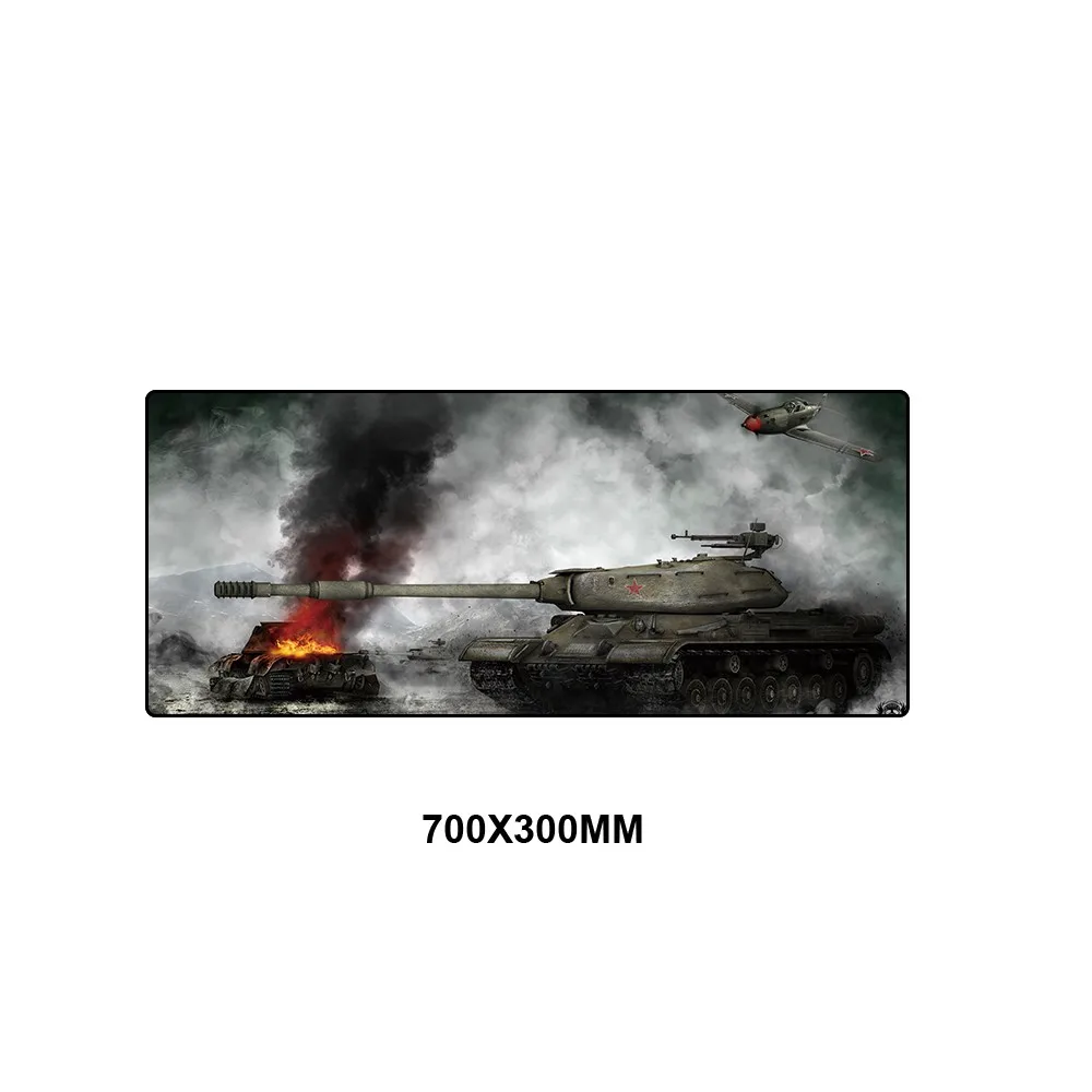 TKSJ-017 World of Tanks коврик для мыши большой Противоскользящий геймерский игровой коврик для мыши Keyborad коврик для мыши для ноутбука водонепроницаемый коврик для мыши защита стола - Цвет: TKSJ-017