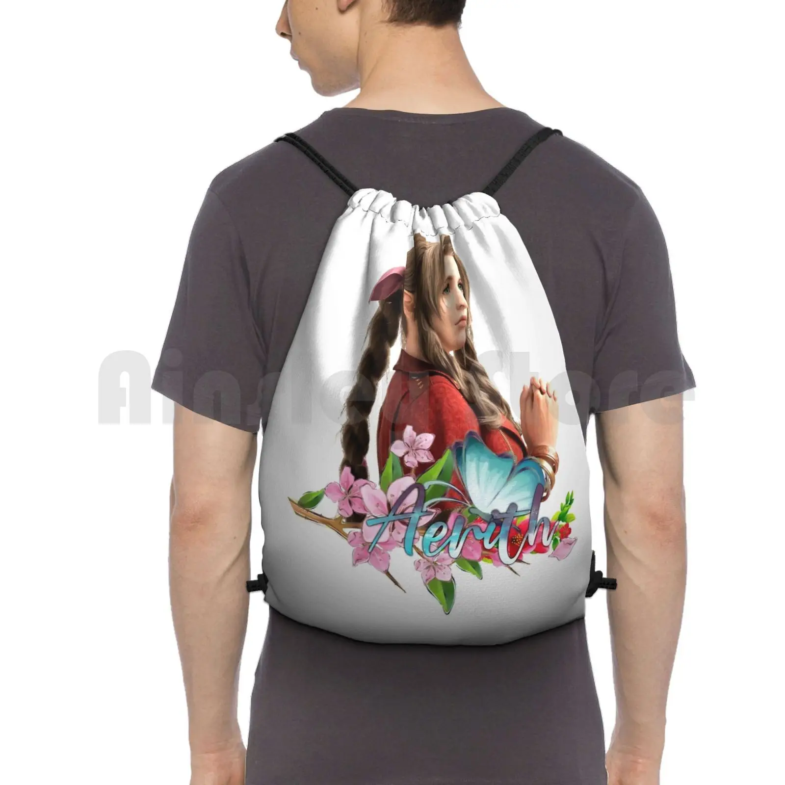 

Рюкзак на шнурке для верховой езды и скалолазания, 7 дюймов