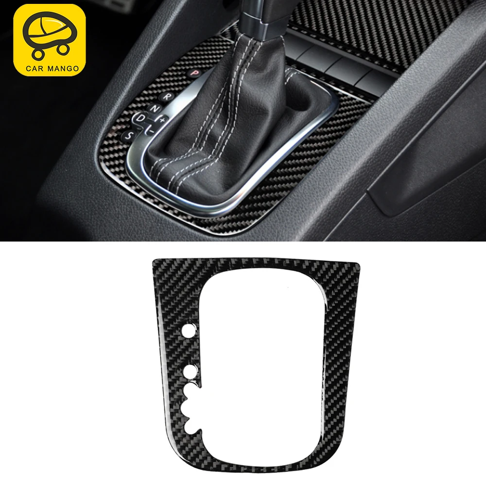 

Для Volkswagen Scirocco MK3 2009-2016 LHD RHD автомобильные аксессуары переключатель передач Панель крышка рамы стикер отделка интерьера