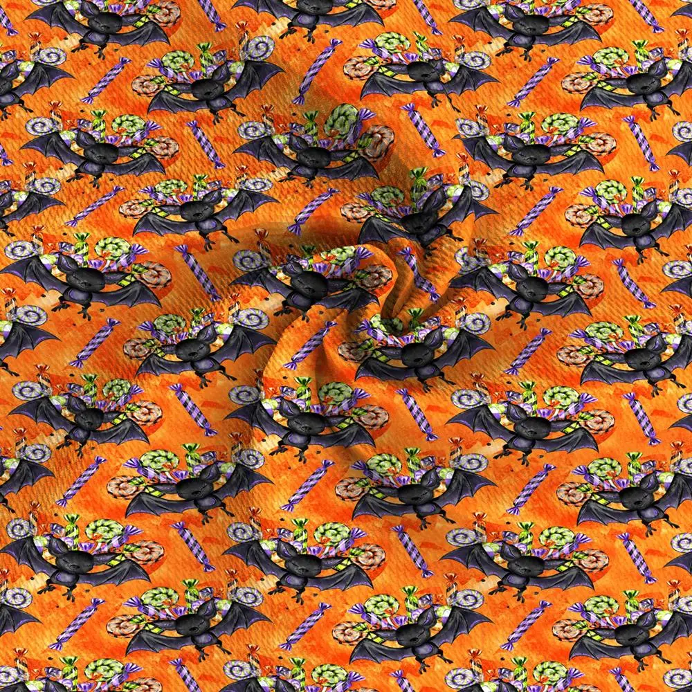 50*140cm Patchwork Printed Halloween Bullet Textured Liverpool Fabric for Tissue Kids Home Textile Sewing Doll Crafts c11747 | Дом и сад