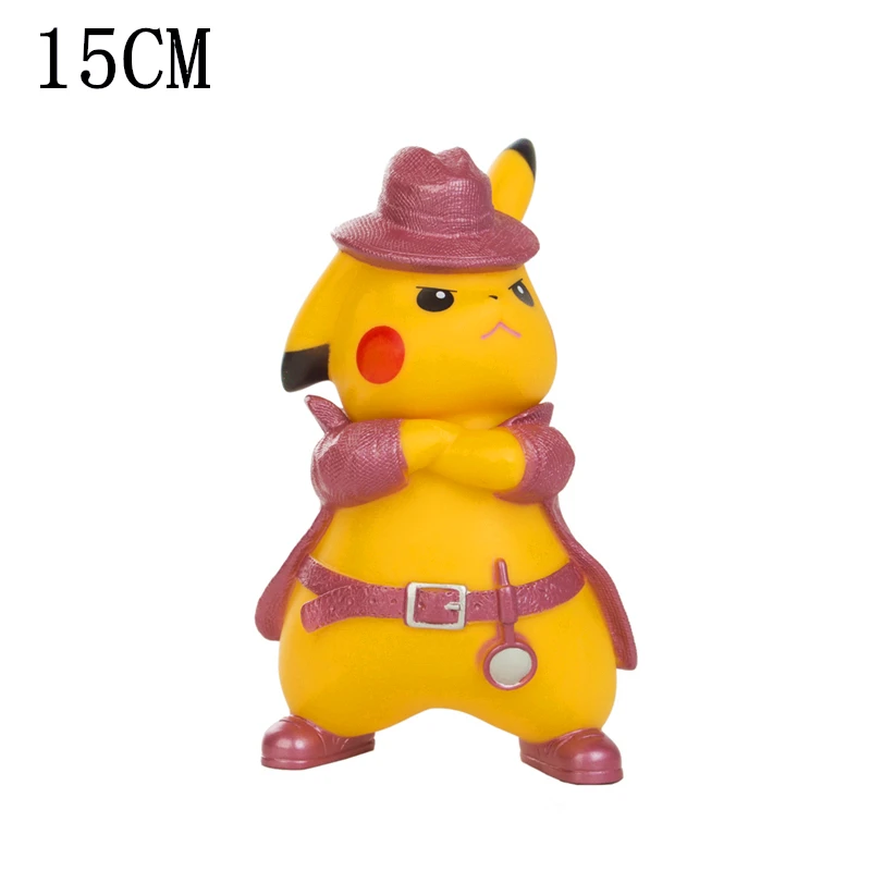 Карманный игрушечный монстр Покемон 15 см аниме фигурка детектива Пикачу Дэдпула