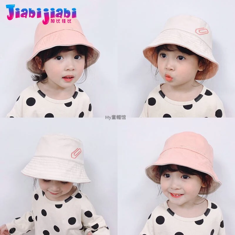 Детская шляпа-ведро весенне-летняя детская стеганая Складная шапка для девочек