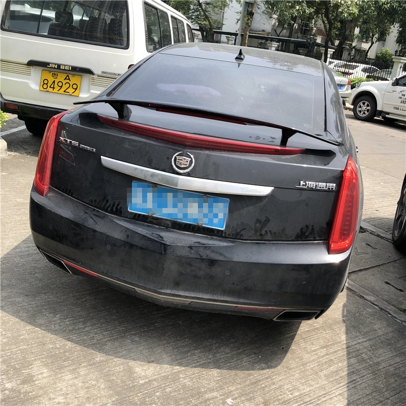Для Cadillac спойлер ATS 2011-2019 XTS TF ABS Материал автомобильное заднее крыло грунтовка