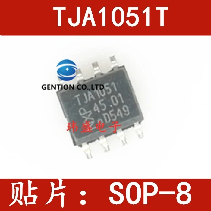 

10PCS A1051 TJA1051T SOP8 line drive TJA1051 transceiver IC CAN communication chip in stock 100% new and original