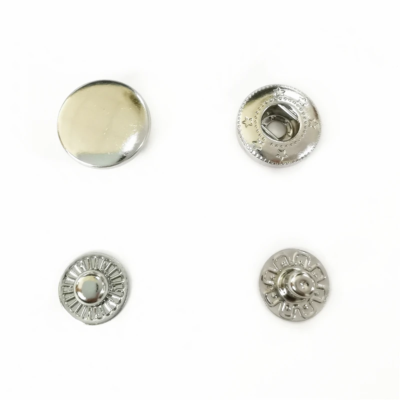 Латунная кнопка 4 детали экологически чистые для одежды и сумок размер 24 L 831 #