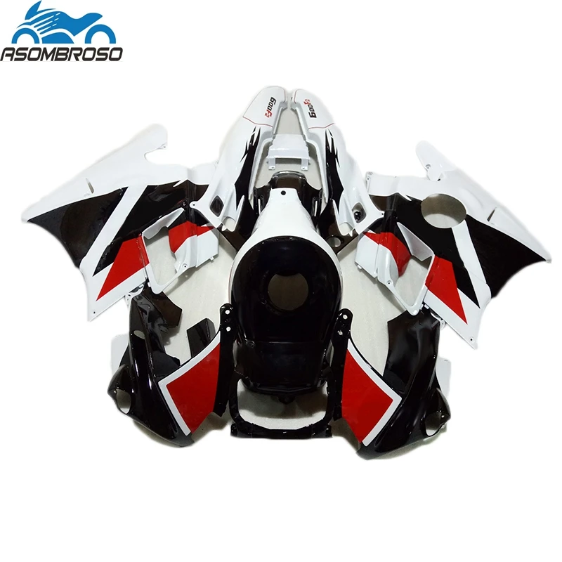 

Premium Plastic fairings Fit For Honda CBR600 F2 1991 1992 1993 1994 Free Custom Fairing Kit cbr 600 91 92 93 94 White Black WS0
