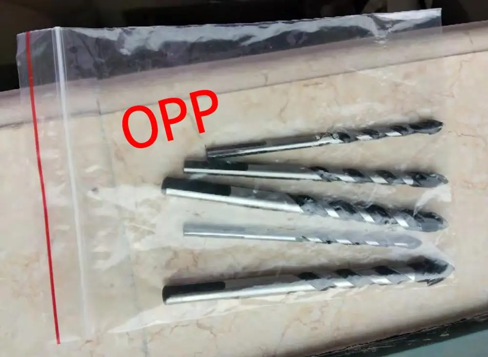 OPP Black 5 шт многоцелевой керамический/настенный/стеклянный/цементный дырооткрыватель камень синий резак ногтей металлический сверло для каменной кладки плитки сверления металла - Цвет: OPP Black