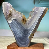 amethyst agate druzy stone natural crystal quartz healing geode tower minerals specimen reiki feng shui ornaments home decor