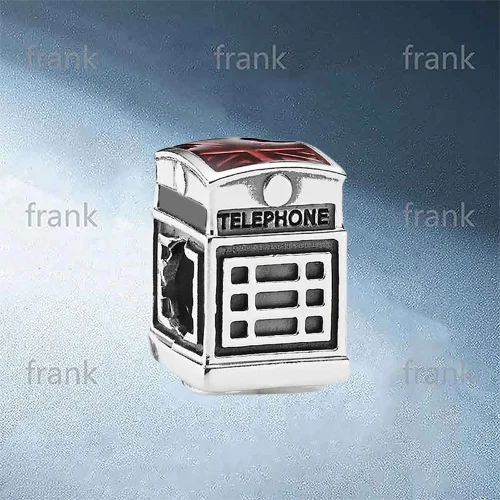 

791202EN49 Telephone Booth Charm