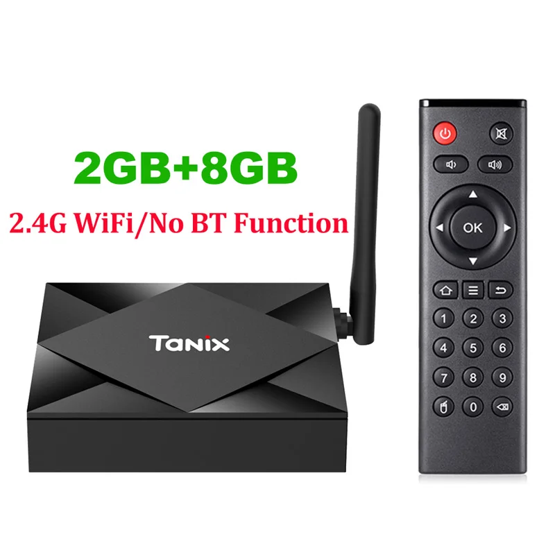 2GB 8GB Tanix TX6S Android 10,0 Смарт ТВ приставка 4 Гб ОЗУ 32 Гб 64 Гб четырехъядерный ТВ приставка Allwinner H616 H.265 4K медиаплеер 2 ГБ 8 ГБ pk Tanix TX6 - Цвет: 2GB 8GB