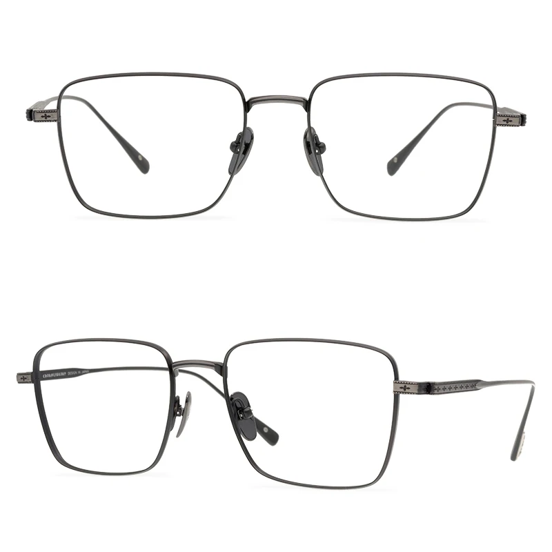 

Retro pattern simple fashion thin frame neutral prescription glasses frame