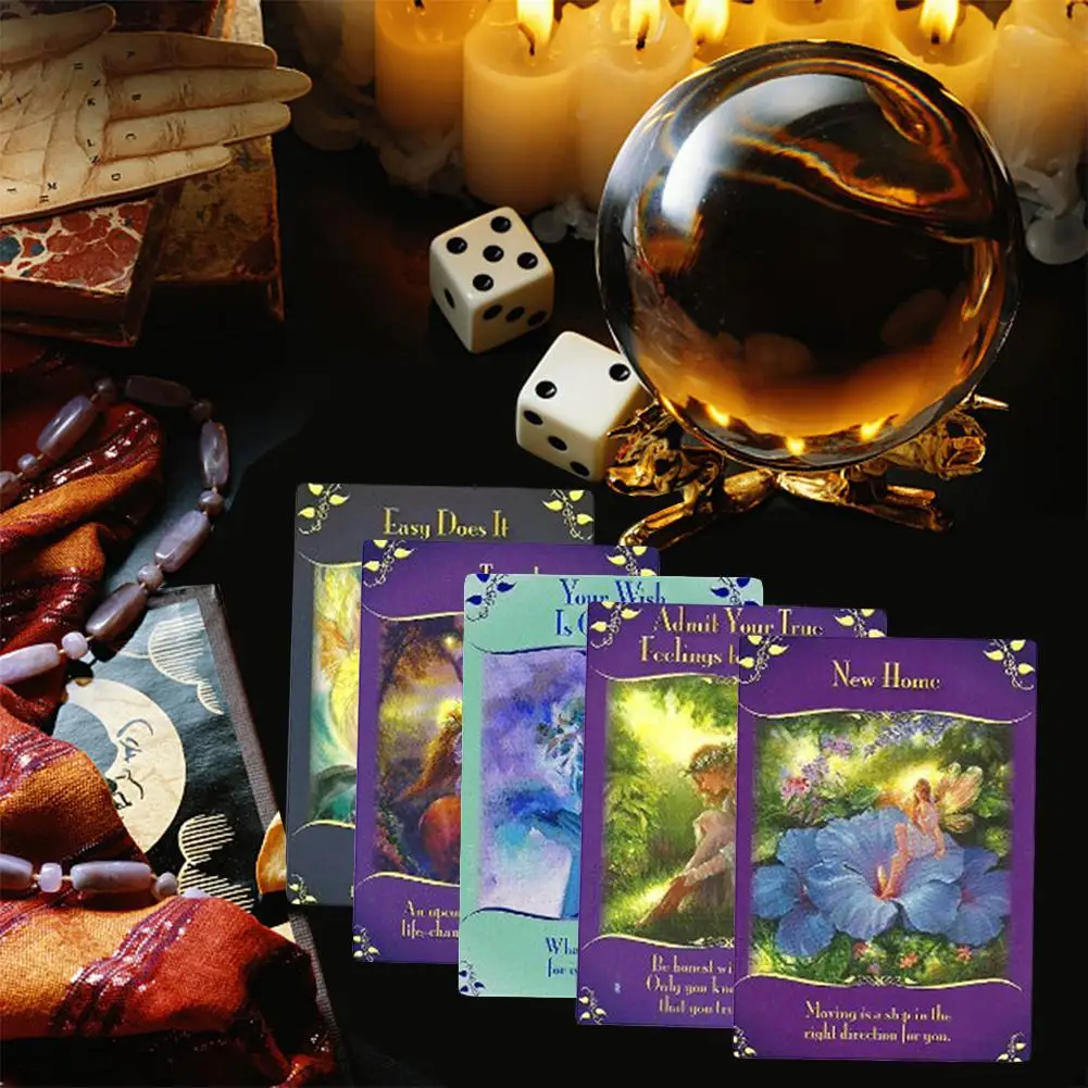 Чтение карт Fate Tarot для подростков веселые настольные карты игра Deck Oracle загадочные