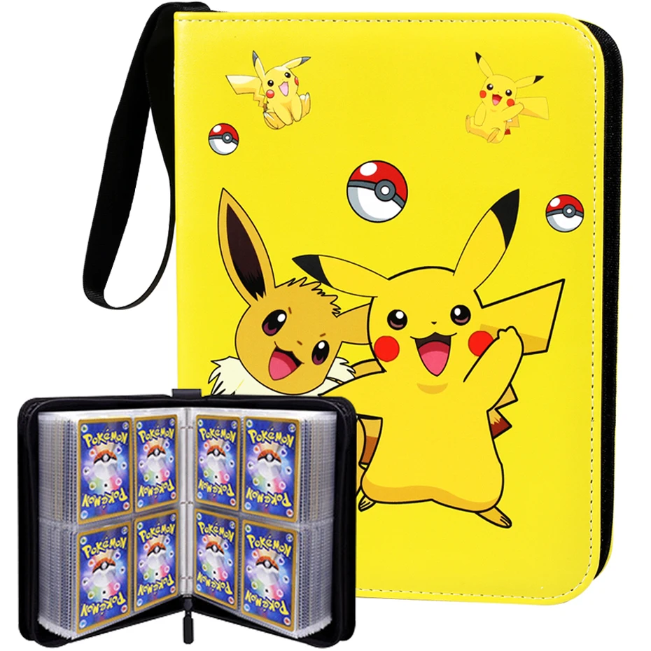 Tarjetas de Pok&eacute;mon para ni&ntilde;os, &aacute;lbum de colecci&oacute;n, juego de cartas coleccionables, 200-400 Uds.-3