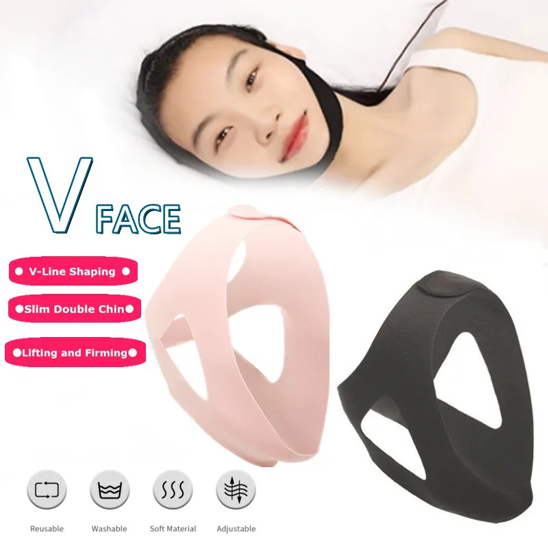 

Delicate Facial Thin Face Mask Reduce Double Chin Slimming Bandage Skin Care Belt Shape And Lift Face Mask Face Thining Band