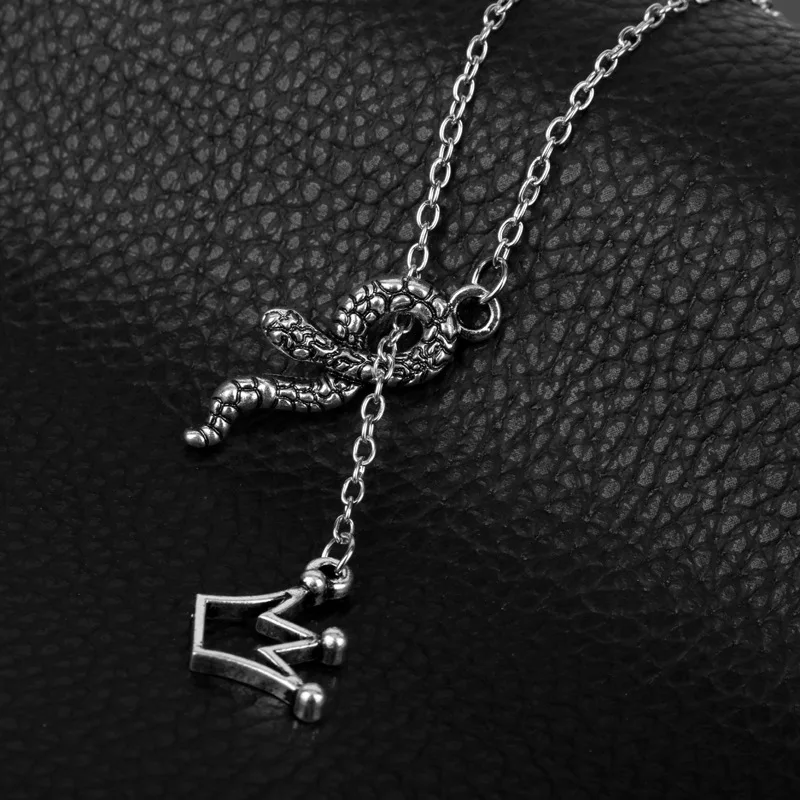 Riverdale Necklace Vintage Silver Jughead Jones Crown Pendant Chain Unisex Props Gift Jewelry | Украшения и аксессуары