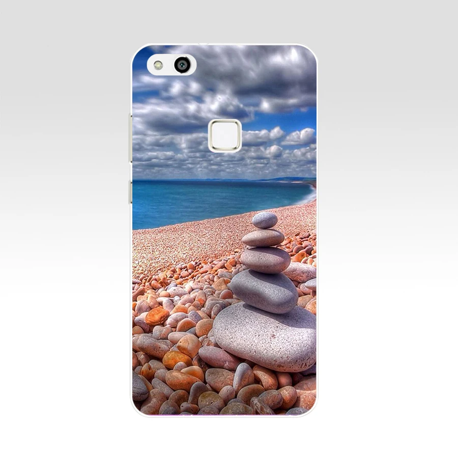 314FG желтая Морская звезда на море Мягкий Силиконовый ТПУ чехол для huawei Honor 9 p10 mate 10