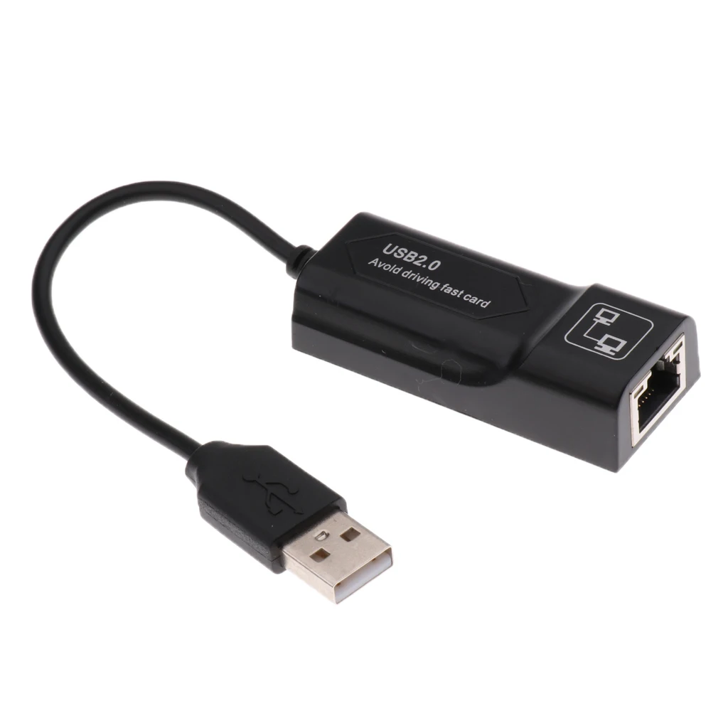 80MA/5В Ethernet адаптер для USB в порт RJ45 10/100 Мбит/с 2 0|Сетевые инструменты| |