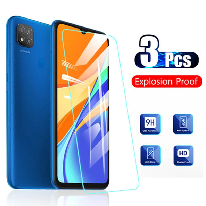 

Защитное стекло для Xiaomi Redmi 9C 3 шт., стекло для защиты экрана Xiomi Redmi 9 C, Redmi9c, Xaomi, redmy C9, Противоударная пленка