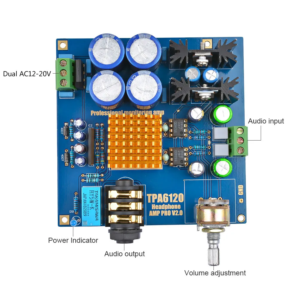 AIYIMA TPA6120A2 Hi-Fi усилитель для наушников плата Афины Императорский энтузиаст Fever аудио усилители наушники Amp