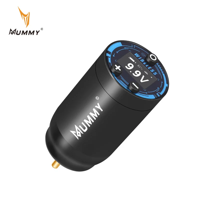 Mummy Wireless Rotary Tattoo Pen Power Supply RCA Connector 1800mah Tattoo Machines High Capacity Battery