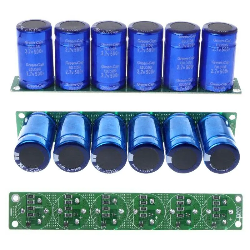 

2.7V500F 2.5V700F 16V83F Automotive Super Farad Capacitor Module 2.5v600f