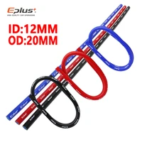 id 12mm cooling system radiator intercooler silicone hose braided tube high quality length 1 meter redblueblack free shipping