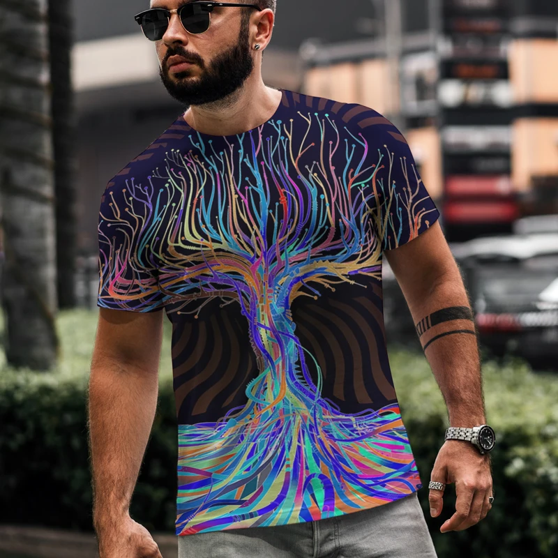 

Новинка 2021, модные женские и мужские футболки с коротким рукавом и забавным 3d принтом, повседневные футболки с круглым вырезом, топы, улична...