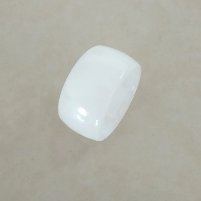 Ролики 10 шт./лот 1 дюйм белые полипропиленовые одноколесные износостойкие