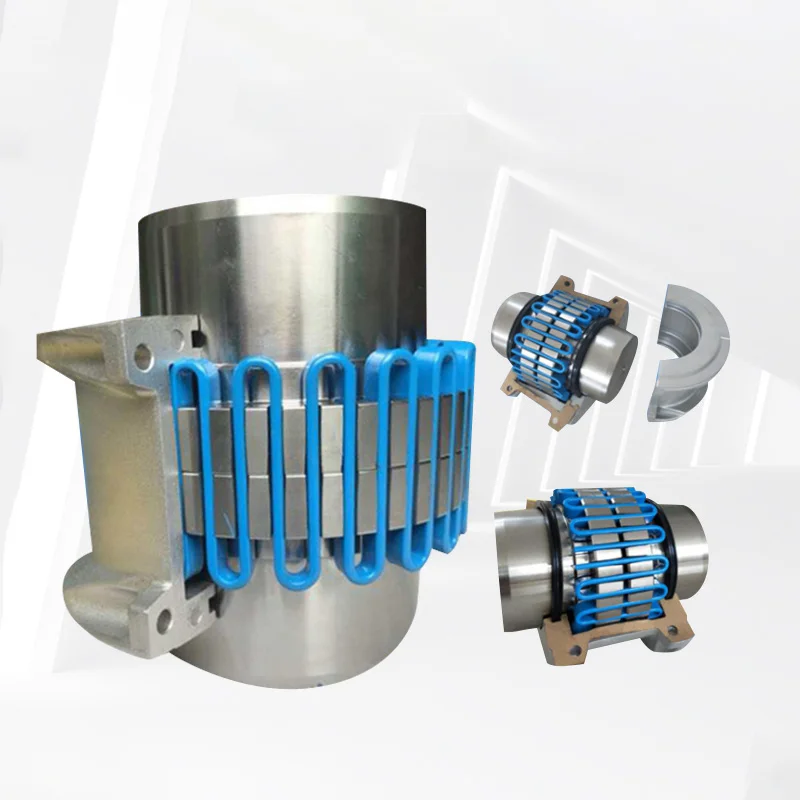 Пружинная муфта JS пружинная с крышкой вала большой крутящий момент для шахты