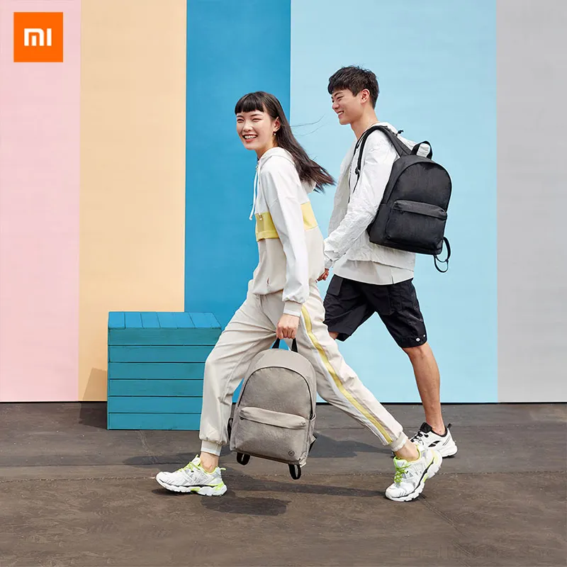 Xiaomi Youpin 90FEN Молодежная школьная плечевая сумка для отдыха вместительный школьный