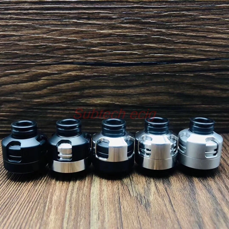 2020 Newest Armor mods engine rda tank with bf pin 316 ss 22mm Replaceable Airflow adjustable control Single coil deck vape tank