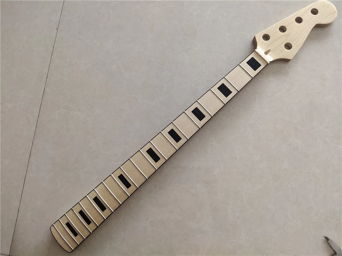 Сменный 5-струнный кленовый гриф для бас-гитары Ширина каблука 72 мм 20 ладов