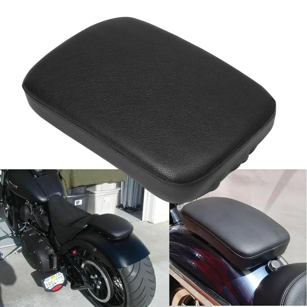 

Motorcycle Rear Passenger Cushion 8 Suction Cups Pillion Pad Suction Seat For Harley Dyna Sportster Softail Touring XL 883 1200