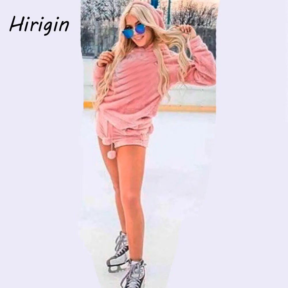 

Women Ladies Warm Sleepwear Long Sleeve Pajamas Sets Lovely Suits Winter Autumn