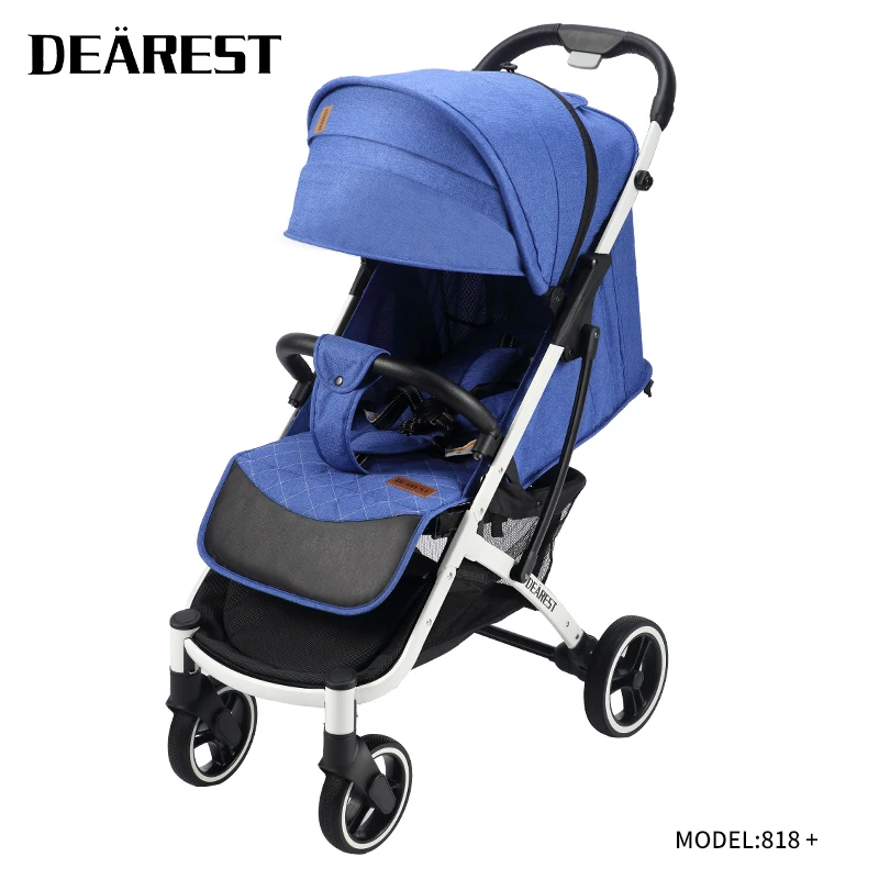 

Dearest 818+2021 Baby Stroller Portable Folding Baby Umbrella Car Can Sit and Lie Newborn Baby Child Trolley