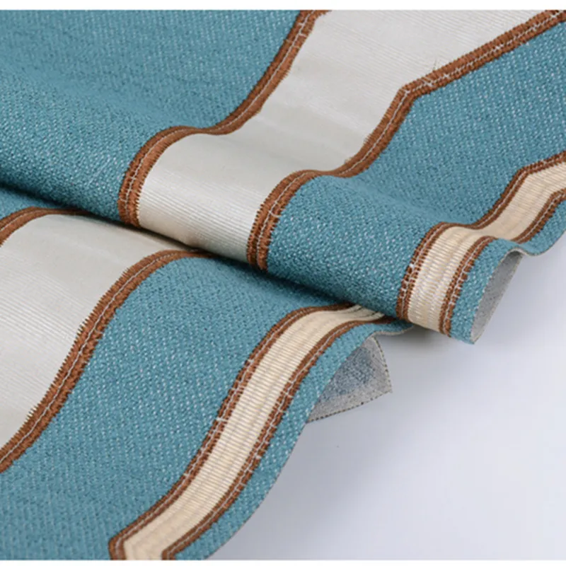 QGVLish 48 см широкая линия Короткие Занавески ткани Сделай сам балдахин сцена