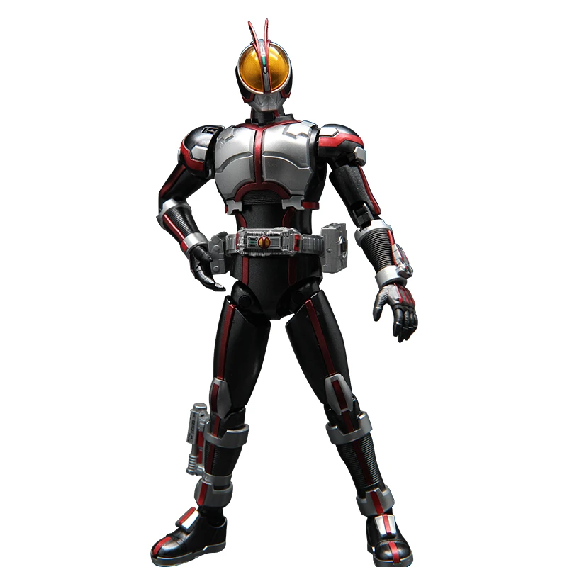 

BANDAI 100% Original Tamashii Nations Metal Color Figure-rise 6 Action Figure - Kamen Rider Faiz Plastic Model Masked Rider 555