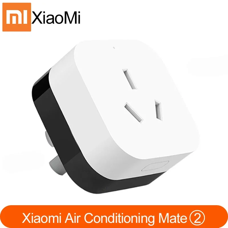 

Оригинальный адаптер для кондиционирования воздуха Xiaomi Mijia, 2 розетки для умного дома, дистанционное управление через приложение Mi Home для ум...