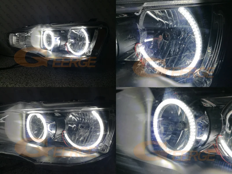Для Mitsubishi Lancer X 10 2007-2016 галогенный головной светильник ультра яркий SMD LED
